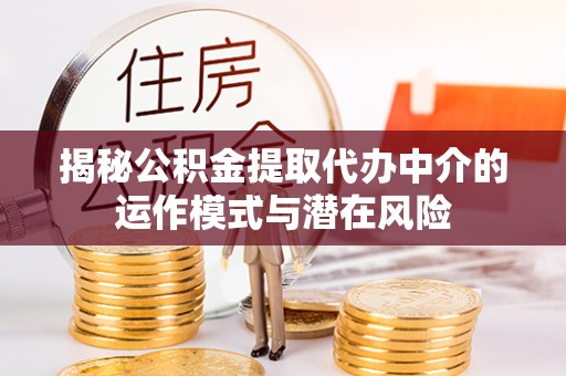 铁山揭秘公积金提取代办中介的运作模式与潜在风险